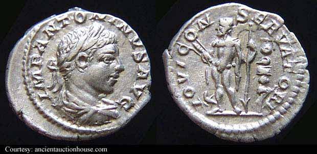 монета Древнего Рима