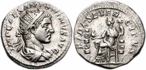 монета Древнего Рима