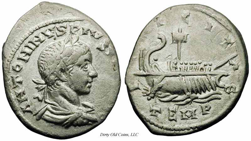 монета Древнего Рима