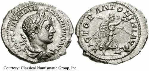 монета Древнего Рима