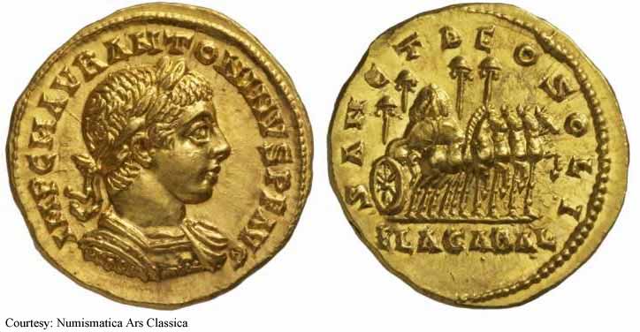 монета Древнего Рима