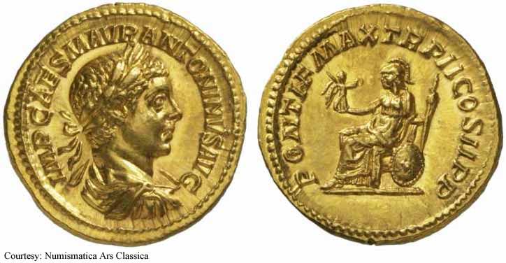 монета Древнего Рима