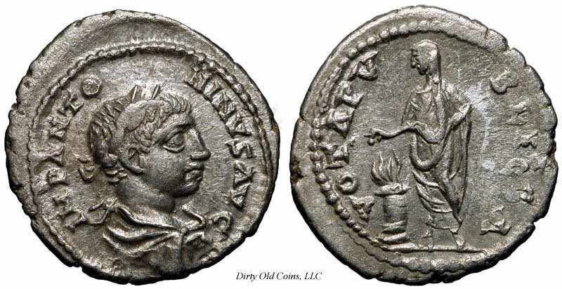 монета Древнего Рима