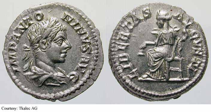 монета Древнего Рима