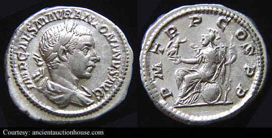 монета Древнего Рима