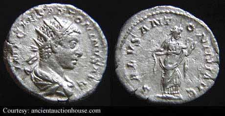 монета Древнего Рима