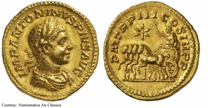 монета Древнего Рима