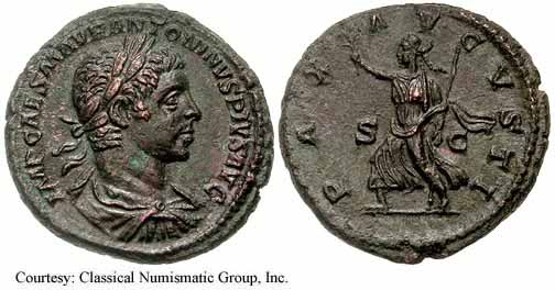 монета Древнего Рима