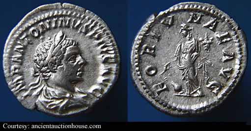 монета Древнего Рима