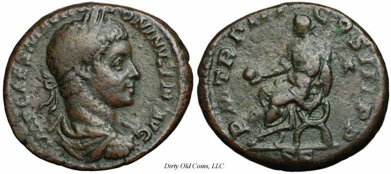 монета Древнего Рима