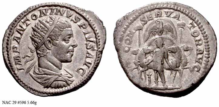 монета Древнего Рима