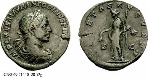 монета Древнего Рима