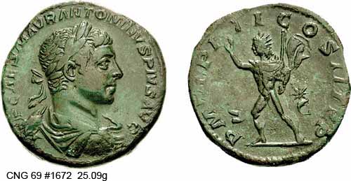 монета Древнего Рима