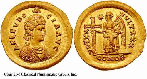 монета Древнего Рима