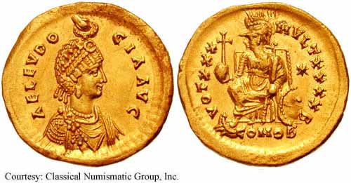 монета Древнего Рима