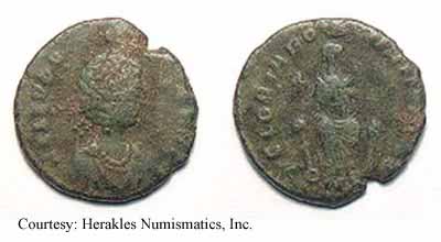 монета Древнего Рима