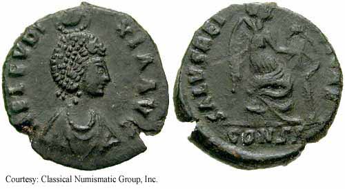 монета Древнего Рима