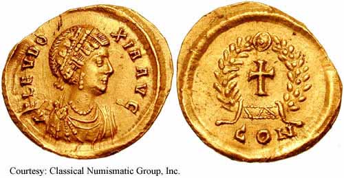 монета Древнего Рима