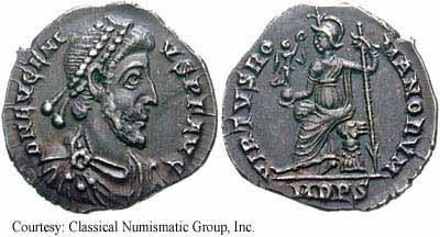 монета Древнего Рима