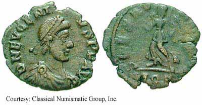 монета Древнего Рима