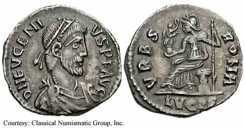 монета Древнего Рима