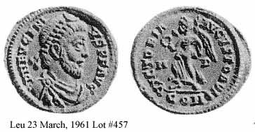 монета Древнего Рима