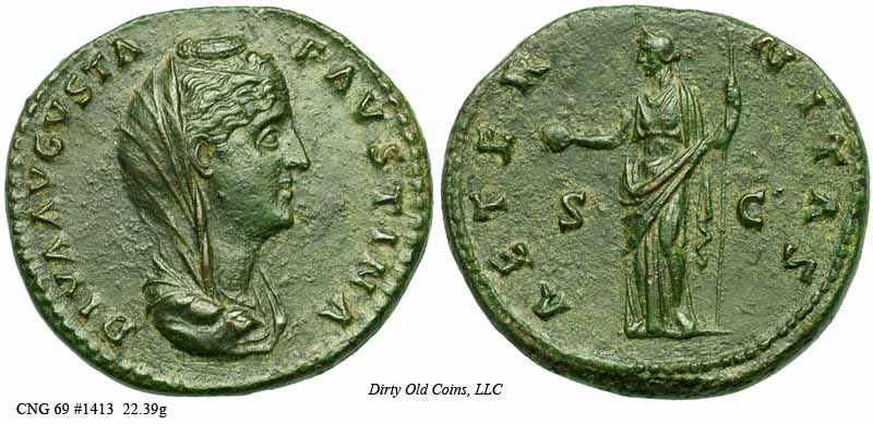 монета Древнего Рима