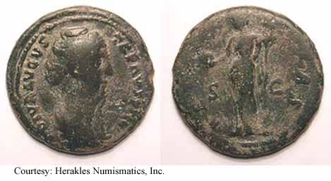 монета Древнего Рима