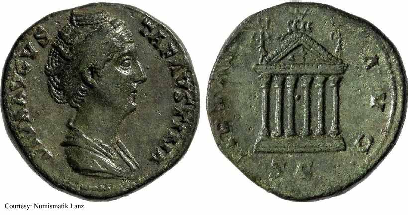 монета Древнего Рима