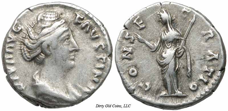 монета Древнего Рима