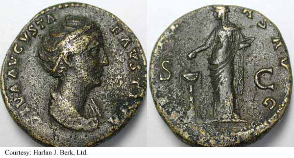 монета Древнего Рима