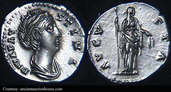 монета Древнего Рима