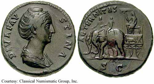 монета Древнего Рима