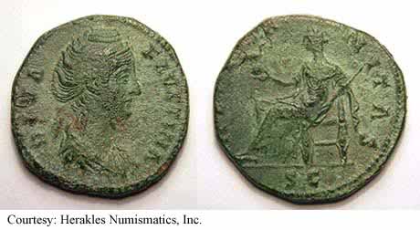 монета Древнего Рима