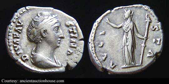 монета Древнего Рима