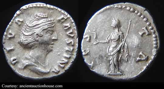 монета Древнего Рима