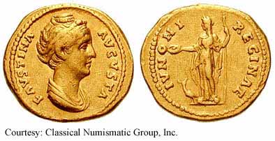 монета Древнего Рима