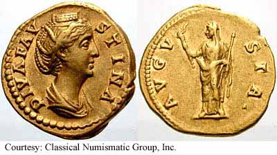 монета Древнего Рима