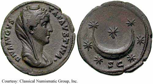 монета Древнего Рима