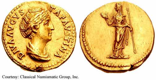 монета Древнего Рима