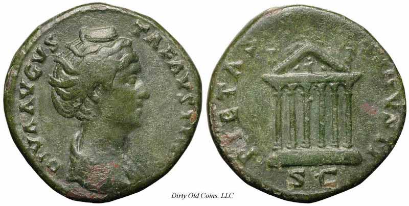 монета Древнего Рима