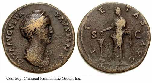 монета Древнего Рима