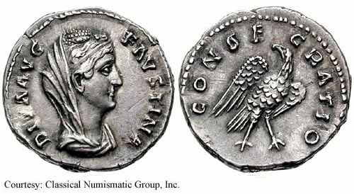 монета Древнего Рима