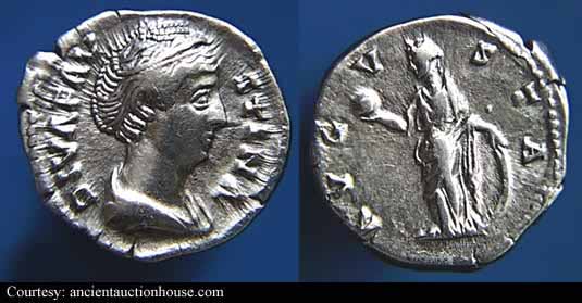 монета Древнего Рима