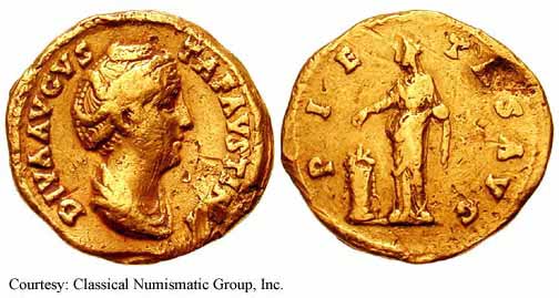 монета Древнего Рима