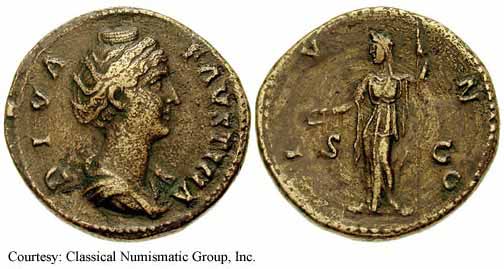 монета Древнего Рима