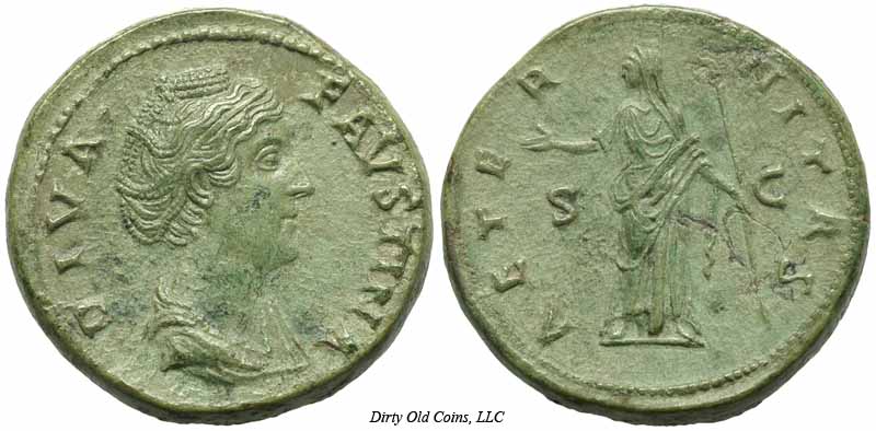 монета Древнего Рима