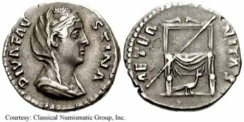 монета Древнего Рима