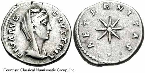 монета Древнего Рима