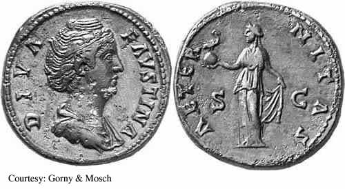 монета Древнего Рима